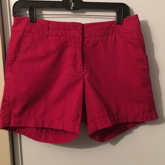 J. Crew Pants - J.Crew red chino shorts J. Crew Pants - J.Crew red chino shorts